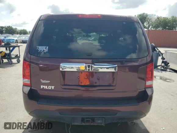 2013 Honda Pilot EX-L с VIN 5FNYF3H58DB044788, выставлен на аукционе Copart как лот 60202325 с пробегом Не указан миль и Списание • Salvage title. История ставок и продаж доступна на DreamBid. Изображение 6.