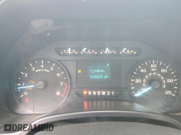 2019 Ford F-150 XL with VIN 1FTMF1CB4KKE70932, listed as a Copart auction lot 54523355 with 142,641 mi miles and Clean Title. Bid and sale history available at carsss.com. Image 9.