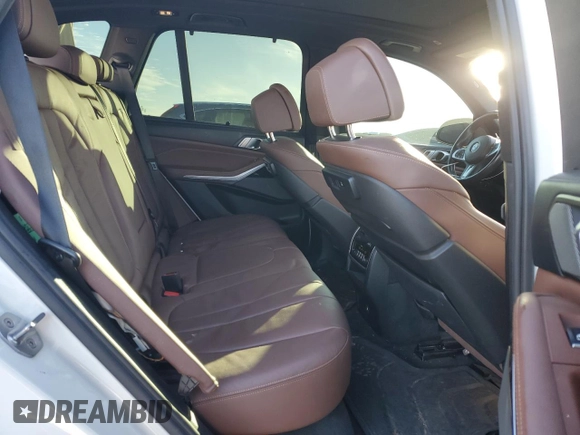 2020 BMW X5 M50i with VIN 5UXJU4C01LLE45993, listed as a Copart auction lot 88904235 with 64,841 mi miles and Salvage Title. Bid and sale history available at DreamBid. Image 11.