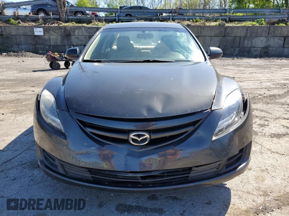 2012 Mazda 6 i Sport with VIN 1YVHZ8BH1C5M00760, listed as a Copart auction lot 54934565 with 180,726 mi miles and Salvage Title. Bid and sale history available at DreamBid. Image 5.