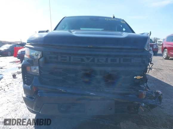 2023 Chevrolet Silverado 1500 Custom with VIN 1GCPDBEK7PZ157524, listed as a IAAI auction lot 41752446 with 41,386 mi miles and . Bid and sale history available at DreamBid. Image 13.