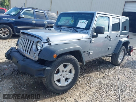 2018 Jeep Wrangler Unlimited Sport S z VIN 1C4HJWDG2JL929231, wystawiony jako IAAI lot #42282904 z przebiegiem 150 362 mil mil oraz . Historia ofert i sprzedaży dostępna na DreamBid. Obrazek 17.