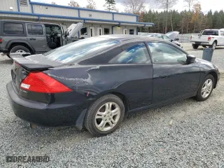 2007 Honda Accord Cpe LX with VIN 1HGCM72367A019921, listed as a Copart auction lot 81838474 with 359,932 mi miles and Salvage Title. Bid and sale history available at carsss.com. Image 3.