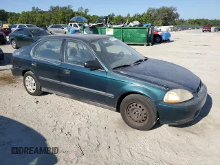 1997 Honda Civic LX with VIN 2HGEJ6671VH589347, listed as a Copart auction lot 52424775 with 134,989 mi miles and Clean Title. Bid and sale history available at carsss.com. Image 4.