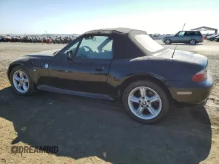 2000 BMW Z3 2.5 z VIN 4USCH9347YLG02930, wystawiony jako Copart lot #58903134 z przebiegiem 178 911 mil mil oraz Tytuł czysty. Historia ofert i sprzedaży dostępna na DreamBid. Obrazek 2.