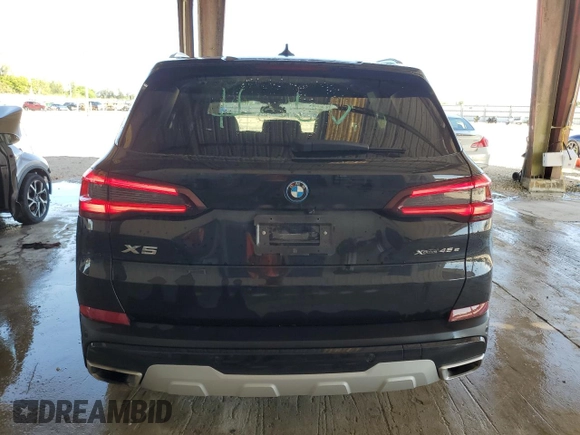 2023 BMW X5 xDrive45e with VIN 5UXTA6C07P9P02202, listed as a Copart auction lot 63972883 with 2,072 mi miles and Clean Title. Bid and sale history available at carsss.com. Image 6.