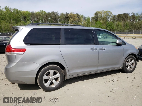 2013 Toyota Sienna LE AAS with VIN 5TDKK3DC9DS293036, listed as a Copart auction lot 54496525 with 73,260 mi miles and Salvage title. Bid and sale history available at DreamBid. Image 3.