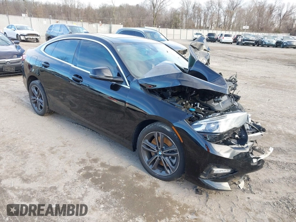 2020 BMW 2 Series 228i xDrive with VIN WBA73AK08L7F88363, listed as a IAAI auction lot 41617102 with 40,469 mi miles. Bid and sale history available at carsss.com. Image 1.