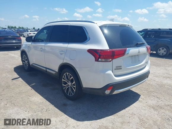 2017 Mitsubishi Outlander GT with VIN JA4JZ4AX1HZ023740, listed as a IAAI auction lot 42052468 with 106,073 mi miles and . Bid and sale history available at DreamBid. Image 3.