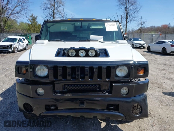 2006 Hummer H2 with VIN 5GRGN23U86H104660, listed as a IAAI auction lot 41933116 with 165,734 mi miles. Bid and sale history available at carsss.com. Image 12.