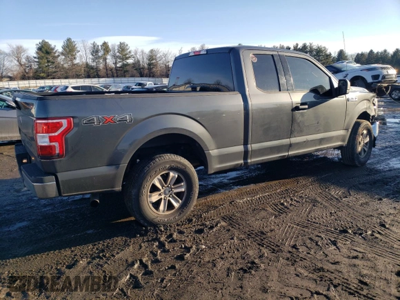 2019 Ford F-150 XL with VIN 1FTFX1E54KFA92939, listed as a Copart auction lot 88313605 with 59,262 mi miles and Salvage title. Bid and sale history available at DreamBid. Image 3.