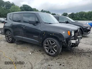2021 Jeep Renegade Jeepster z VIN ZACNJCAB5MPM43407, wystawiony jako Copart lot #59966845 z przebiegiem 103 436 mil mil oraz Czysty tytuł • Clean title. Historia ofert i sprzedaży dostępna na DreamBid. Obrazek 4.