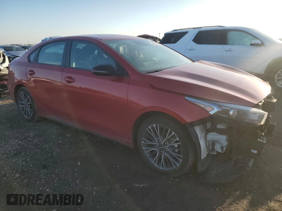 2024 Kia Forte GT-Line with VIN 3KPF54AD0RE776976, listed as a Copart auction lot 45841285 with 15,955 mi miles and Salvage Title. Bid and sale history available at carsss.com. Image 4.