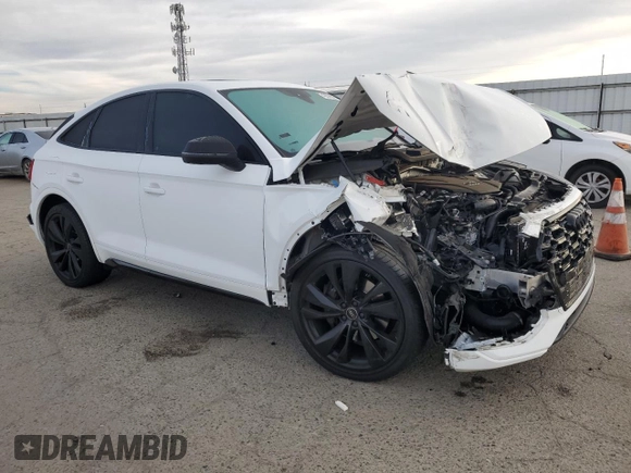2023 Audi SQ5 Sportback Premium Plus с VIN WA124AFY1P2038636, выставлен на аукционе Copart как лот 43578025 с пробегом 27 257 миль миль и Списание • Salvage title. История ставок и продаж доступна на DreamBid. Изображение 4.