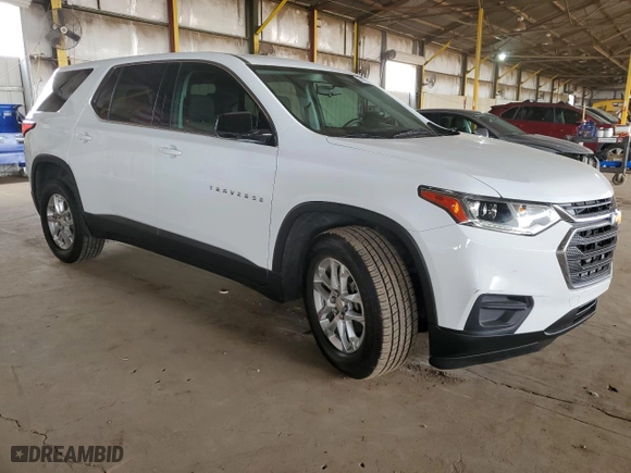 2018 Chevrolet Traverse LS with VIN 1GNERFKW0JJ257274, listed as a Copart auction lot 53170505 with 113,348 mi miles and Clean Title. Bid and sale history available at carsss.com. Image 4.