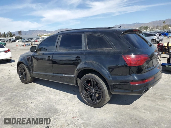 2015 Audi Q7 S line Prestige z VIN WA1DGAFE3FD029266, wystawiony jako Copart lot #46362965 z przebiegiem 119 739 mil mil oraz Szkoda całkowita • Salvage title. Historia ofert i sprzedaży dostępna na DreamBid. Obrazek 2.
