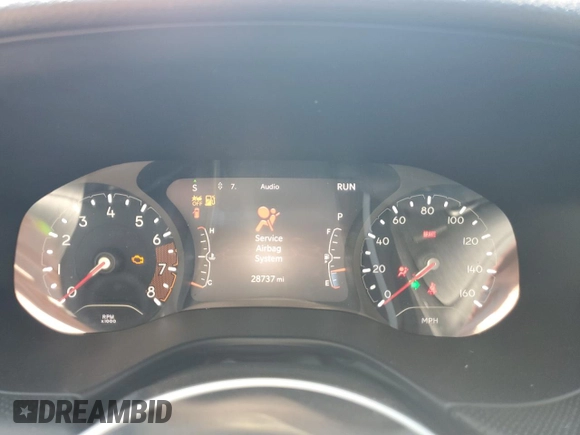 2024 Jeep Compass Trailhawk z VIN 3C4NJDDN8RT145058, wystawiony jako Copart lot #64108975 z przebiegiem 28 737 mil mil oraz Czysty tytuł • Clean title. Historia ofert i sprzedaży dostępna na DreamBid. Obrazek 9.