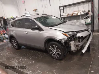 2017 Toyota RAV4 LE with VIN 2T3BFREV3HW596227, listed as a IAAI auction lot 41814317 with 204,991 mi miles. Bid and sale history available at carsss.com. Image 1.
