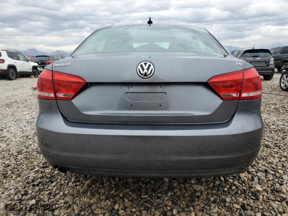 2015 Volkswagen Passat 1.8T Wolfsburg Ed with VIN 1VWAT7A30FC097718, listed as a Copart auction lot 44588395 with 145,760 mi miles and Salvage Title. Bid and sale history available at carsss.com. Image 6.