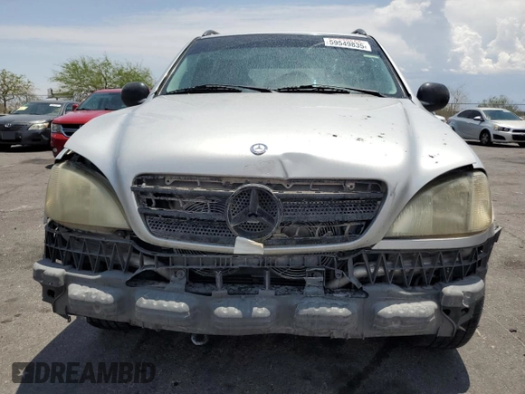 1998 Mercedes-Benz M 320/430/500 с VIN 4JGAB54E5WA043295, выставлен на аукционе Copart как лот 59549835 с пробегом 163 689 миль миль и Списание • Salvage title. История ставок и продаж доступна на DreamBid. Изображение 5.