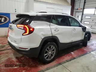 2024 GMC Terrain SLT с VIN 3GKALVEG3RL157105, выставлен на аукционе Copart как лот 58046825 с пробегом 32 700 миль миль и На запчасти • Non repairable. История ставок и продаж доступна на DreamBid. Изображение 3.