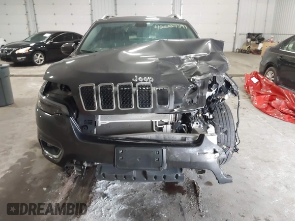 2019 Jeep Cherokee Limited with VIN 1C4PJMDX2KD467412, listed as a IAAI auction lot 42087391 with 106,168 mi miles and . Bid and sale history available at DreamBid. Image 12.