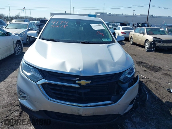 2019 Chevrolet Equinox LT with VIN 3GNAXUEV5KS670478, listed as a IAAI auction lot 41745218 with 56,996 mi miles and . Bid and sale history available at DreamBid. Image 12.