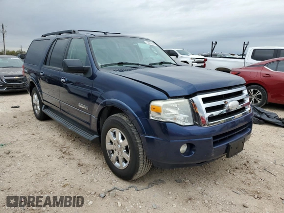 2008 Ford Expedition Max SSV z VIN 1FMFK15588LA14734, wystawiony jako Copart lot #83974404 z przebiegiem 205 662 mil mil oraz Szkoda całkowita • Salvage title. Historia ofert i sprzedaży dostępna na DreamBid. Obrazek 4.
