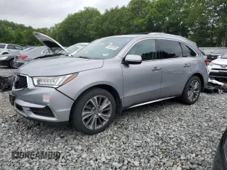 2017 Acura MDX Technology with VIN 5FRYD4H52HB005761, listed as a Copart auction lot 60020385 with 119,550 mi miles and Salvage title. Bid and sale history available at DreamBid. Image 1.