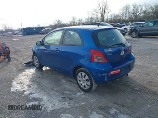 2008 Toyota Yaris with VIN JTDJT923X85219960, listed as a IAAI auction lot 41631681 with 195,585 mi miles and . Bid and sale history available at DreamBid. Image 3.