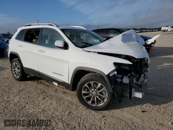 2020 Jeep Cherokee Latitude Plus with VIN 1C4PJLLB6LD503362, listed as a Copart auction lot 48862355 with 0 mi miles and Salvage Title. Bid and sale history available at carsss.com. Image 4.