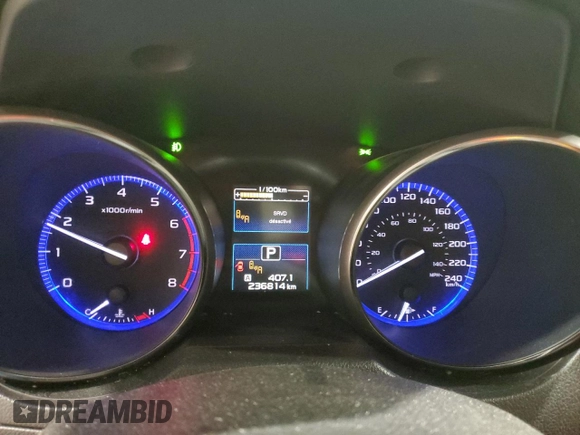 2015 Subaru Outback with VIN 4S4BSCDC4F3327724, listed as a Copart auction lot 84932664 with 236,814 mi miles and Salvage title. Bid and sale history available at DreamBid. Image 9.