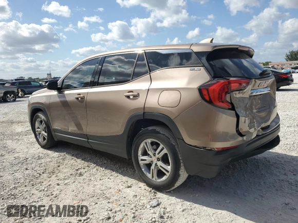 2018 GMC Terrain SLE with VIN 3GKALMEVXJL413978, listed as a Copart auction lot 53974015 with 81,417 mi miles and Salvage Title. Bid and sale history available at DreamBid. Image 2.
