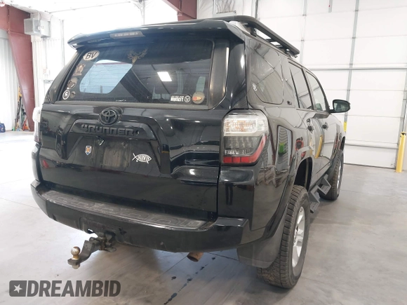 2017 Toyota 4Runner SR5 with VIN JTEBU5JR3H5412625, listed as a IAAI auction lot 41890217 with 34,717 mi miles and . Bid and sale history available at DreamBid. Image 4.