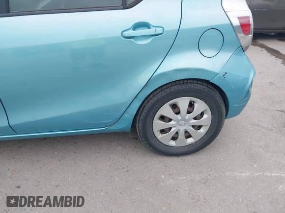 2012 Toyota Prius One with VIN JTDKDTB33C1021767, listed as a IAAI auction lot 42466233 with 159,372 mi miles and . Bid and sale history available at DreamBid. Image 6.