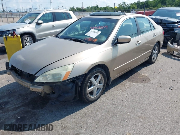 2005 Honda Accord EX z VIN 1HGCM56725A157034, wystawiony jako IAAI lot #42402809 z przebiegiem 108 936 mil mil oraz . Historia ofert i sprzedaży dostępna na DreamBid. Obrazek 2.