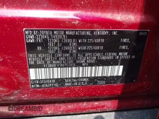 2024 Toyota RAV4 Hybrid XLE Premium with VIN 4T3B6RFV1RU157916, listed as a IAAI auction lot 42368567 with 14,304 mi miles and . Bid and sale history available at DreamBid. Image 9.