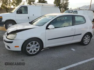 2009 Volkswagen Rabbit S with VIN WVWAA71K69W130708, listed as a Copart auction lot 81105854 with 195,390 mi miles and Salvage Title. Bid and sale history available at carsss.com. Image 1.
