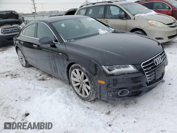 2015 Audi A7 3.0 TDI Prestige with VIN WAU2MAFC1FN056543, listed as a Copart auction lot 44980105 with 86,380 mi miles and Salvage Title. Bid and sale history available at carsss.com. Image 4.