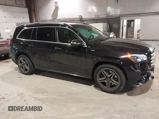 2024 Mercedes-Benz GLS 450 with VIN 4JGFF5KE7RB223406, listed as a IAAI auction lot 41274448 with 1,627 mi miles and . Bid and sale history available at DreamBid. Image 1.