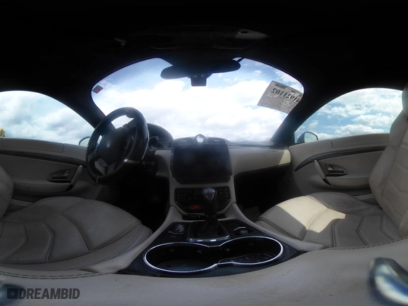 2013 Maserati GranTurismo Sport with VIN ZAM45VLA7D0073503, listed as a IAAI auction lot 41921102 with 53,436 mi miles. Bid and sale history available at carsss.com. Image 18.