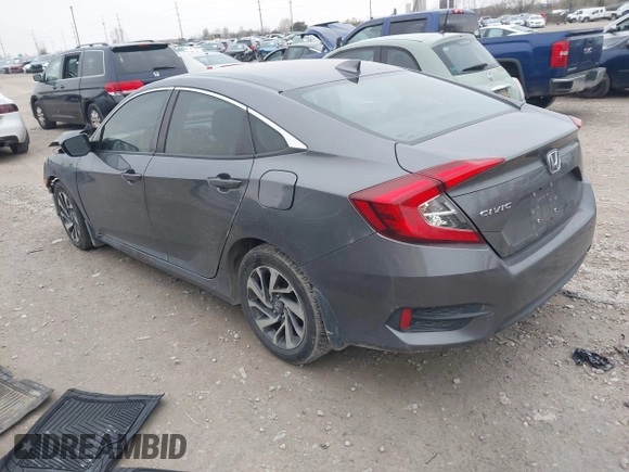 2018 Honda Civic EX with VIN 2HGFC2F79JH570403, listed as a IAAI auction lot 42018123 with 165,821 mi miles and . Bid and sale history available at DreamBid. Image 3.