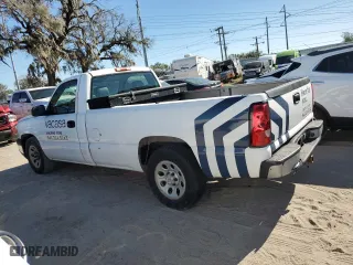 2005 Chevrolet Silverado 1500 Work Truck with VIN 1GCEC14X35Z240494, listed as a Copart auction lot 81570124 with 146,493 mi miles and Salvage Title. Bid and sale history available at carsss.com. Image 2.