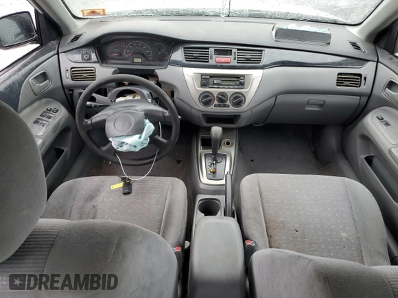 2004 Mitsubishi Lancer ES with VIN JA3AJ26E24U014463, listed as a Copart auction lot 83843264 with 0 mi miles and Non Repairable. Bid and sale history available at carsss.com. Image 8.