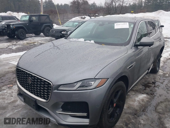 2023 Jaguar F-Pace S with VIN SADCJ2EX2PA709386, listed as a IAAI auction lot 41673219 with 24,155 mi miles and . Bid and sale history available at DreamBid. Image 17.