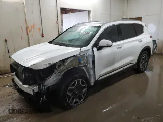 2022 Hyundai Santa Fe Limited with VIN 5NMS44AL0NH477029, listed as a Copart auction lot 88250595 with 79,712 mi miles and Salvage Title. Bid and sale history available at carsss.com. Image 1.