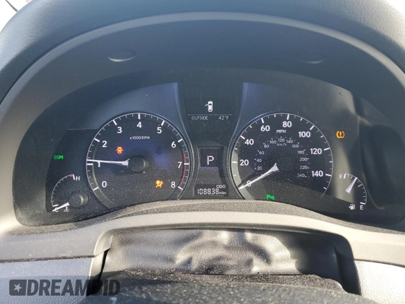 2014 Lexus RX 350 with VIN JTJBK1BA8E2039524, listed as a Copart auction lot 51290905 with 108,838 mi miles and Salvage Title. Bid and sale history available at DreamBid. Image 9.