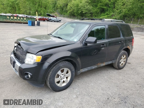 2011 Ford Escape Limited with VIN 1FMCU9EG7BKC27555, listed as a Copart auction lot 56505115 with 224,040 mi miles and Salvage Title. Bid and sale history available at DreamBid. Image 1.