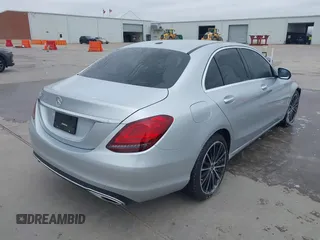 2021 Mercedes-Benz C 300 with VIN W1KWF8DB8MR635817, listed as a IAAI auction lot 41611333 with 26,198 mi miles and . Bid and sale history available at DreamBid. Image 4.