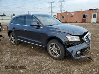 2017 Audi Q5 Premium with VIN WA1C2AFP1HA069586, listed as a Copart auction lot 60000745 with 92,173 mi miles and Salvage title. Bid and sale history available at DreamBid. Image 4.